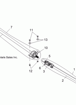 DRIVE TRAIN FRONT PROP SHAFT - R16RUA / RUE / RVA / RVE ALL OPTIONS (49RGRSHAFTPROP14CREW)