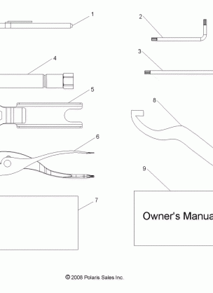 REFERENCES TOOL KIT and OWNERS MANUALS - R16RVA57A1 / B1 / E57A9 / B9 (49RGRTOOL097004X4)