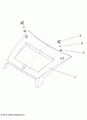 BODY HOOD LATCH - R16RVAD1A1 (49RGRLATCH151KD)