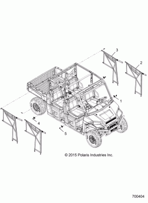 BODY SIDE NETS - R16RVAD1A1 (700404)