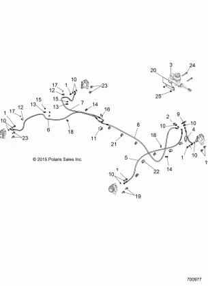 BRAKES BRAKE LINES and MASTER CYLINDER - R16RVAD1A1 (700977)