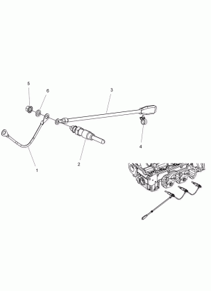 ENGINE GLOW PLUGS - R16RVAD1A1 (49RGRGLOWPLUG15DSL)