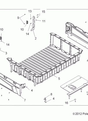 BODY CARGO BOX - R16RVAD1A1