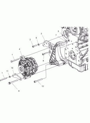 ENGINE ALTERNATOR - R16RVAD1A1 (49RGRALTERNATOR15DSL)