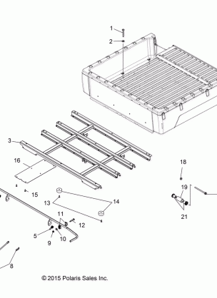 BODY BOX MOUNTING - R16RAA76AA / AJ (700554)