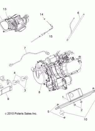 ENGINE MOUNTING - R16RAA76AA / AJ (49RGRENGINEMTG116X6)