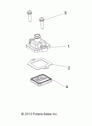 ENGINE BREATHER - R16RTA57A1 / A4 / A9 / B1 / B4 / B9 / EAP / EBP (49RGRBREATHER14570)