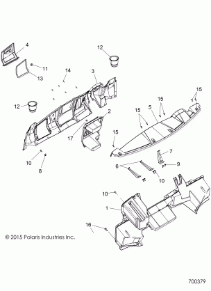 BODY DASH - R16RTA57A1 / A4 / A9 / B1 / B4 / B9 / EAP / EBP (700379)