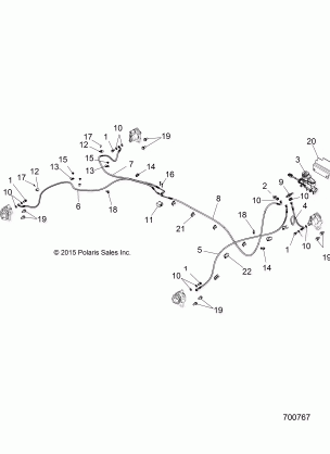 BRAKES BRAKE LINES and MASTER CYLINDER - R16RVA57A1 / B1 / E57A9 / B9 (700767)