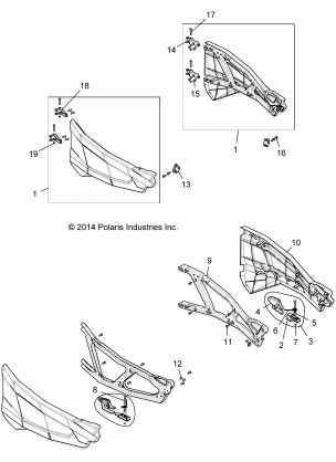 BODY DOORS FRONT - Z16VCE87AB / AR / AE / AS (49RGRDOOR15RZR900)