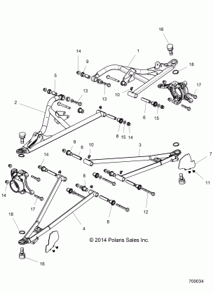 SUSPENSION FRONT CONTROL ARMS - Z16VDE92AE / AH / AV / AS / AW / N8 (700034)