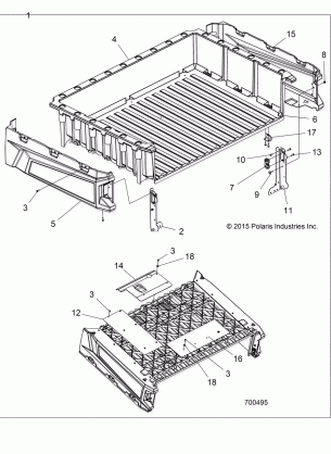 BODY BOX ASM. - R16RCA57A1 / A4 / B1 / B4 (700495)