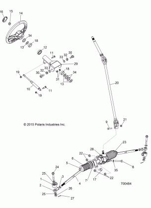 STEERING STEERING ASM. - R16RCA57A1 / A4 / B1 / B4