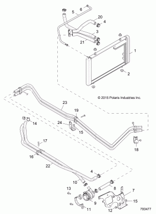 ENGINE COOLING AUX. SYSTEM - Z16VDE92NH (700477)