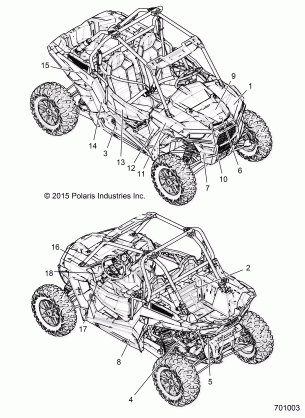 BODY DECALS - Z16VDE92NH (701003)