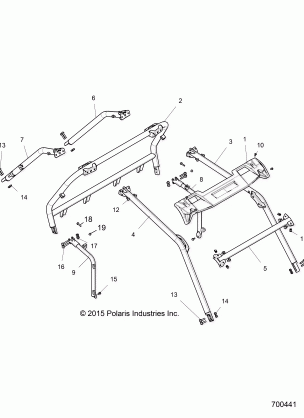 CHASSIS CAB FRAME - Z16VDE92NH (700441)