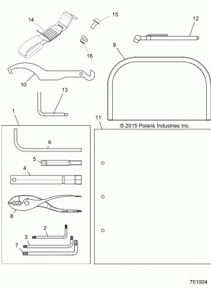 REFERENCE OWNERS MANUAL AND TOOL KIT - Z16VDE92NH (701004)