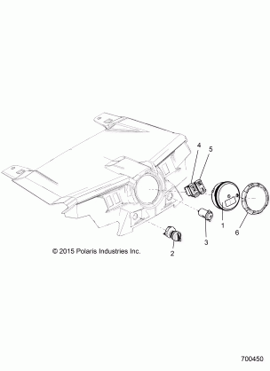 ELECTRICAL DASH INSTRUMENTS AND CONTROLS - Z16VDE92NH (700450)