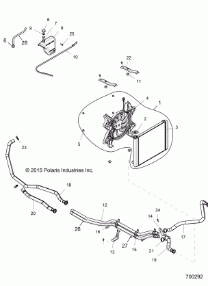 ENGINE COOLING SYSTEM - Z16VDE99AF / AM / LM / AS / M99AM (700292)