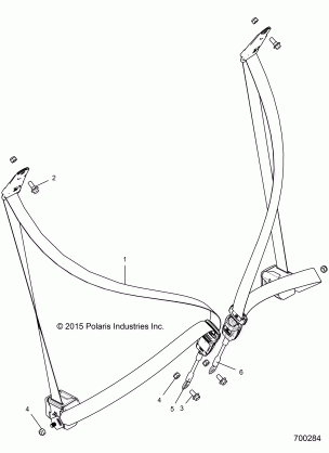 BODY SEAT BELT MOUNTING - Z16VDE99AF / AM / LM / AS / M99AM (700284)