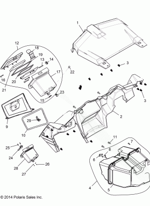 BODY DASH AND GLOVEBOX - Z16VDE99AF / AM / LM / AS / M99AM (49RGRDASH151000)