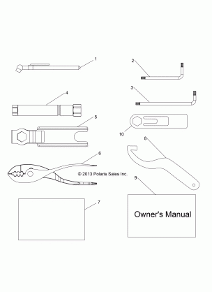 REFERENCES TOOL KIT and OWNERS MANUAL - Z16VHA57FJ (49RGRTOOL14RZR570)