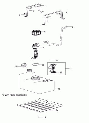 ENGINE FUEL SYSTEM - Z16YAV17AB / AF / CAB / CAF (49RGRFUEL15RZR170)