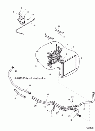 ENGINE COOLING SYSTEM - R16RGE99A7 / AE / AV (7700826)