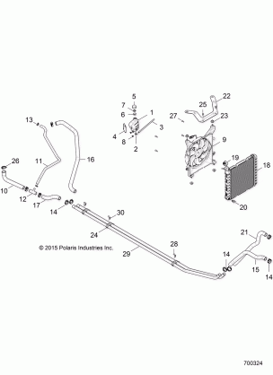 ENGINE COOLING SYSTEM - R16RMA32A1 / A2 (700324)