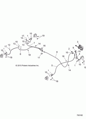 BRAKES BRAKE LINES and MASTER CYLINDER - R16RMA32A1 / A2 (700182)