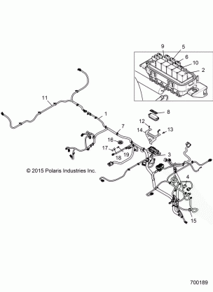 ELECTRICAL WIRE HARNESSES - R16RMA32A1 / A2 (700189)