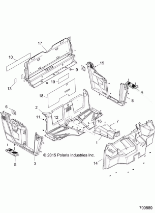 BODY FLOOR and FENDERS - R16RMA32A1 / A2 (700889)