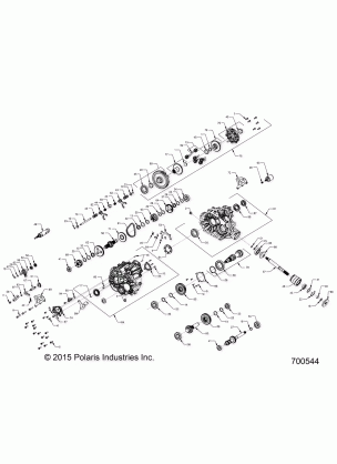 DRIVE TRAIN MAIN GEARCASE - R16RMA57N1 (700544)