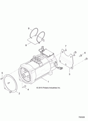 ELECTRICAL MOTOR 48 VAC - R16RMAE4G8 / G9 / N8 (700328)