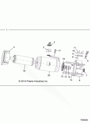 ELECTRICAL MOTOR INTERNALS - R16RMAE4G8 / G9 / N8 (49RGRELECTMTR15EV2)