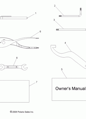 REFERENCES TOOL KIT and OWNERS MANUALS - R16RMAE4G8 / G9 / N8 (49RGRTOOL10SDW)