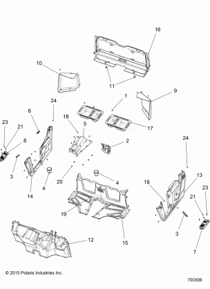 BODY FLOOR and FENDERS - R16RMAE4G8 / G9 / N8 (700306)