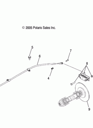 BRAKE PARK (BUILT BEFORE 1 / 15 / 07) - R07RB50AA / RH50AA (4999202119920211C07)