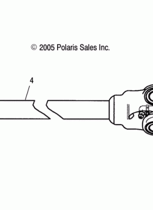 SHAFT PROP FRONT (4X4) - R07RH50AA (4999202119920211B10)