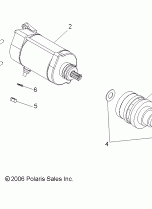 ENGINE STARTING MOTOR - R07RH68AD / AG / AH / AK / AL / AO / AP / AW (49RGRSTARTINGMTR077006X6)