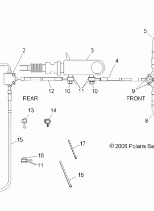 BRAKE LINES / MASTER CYLINDER - R06RB63AA (4999202159920215B11)