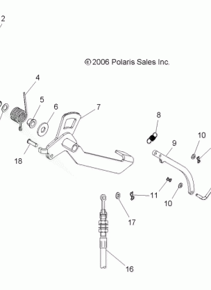 PARK BRAKE PEDAL - R06RB63AA (4999202159920215B13)