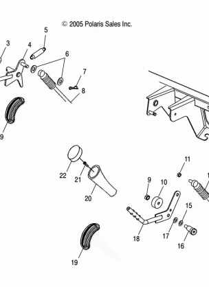 GEAR SELECTOR / DIFFERENTIAL LOCK - R06RB63AA (4999202159920215C11)