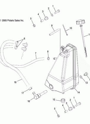 OIL TANK - R06RD50AB / AC (4999202119920211B02)