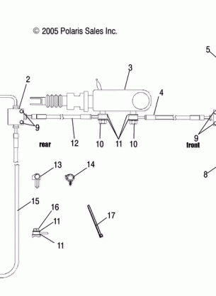 BRAKE LINES / MASTER CYLINDER - R06RD68AA / AB / AC / AD / AE / AF (4999202119920211C03)