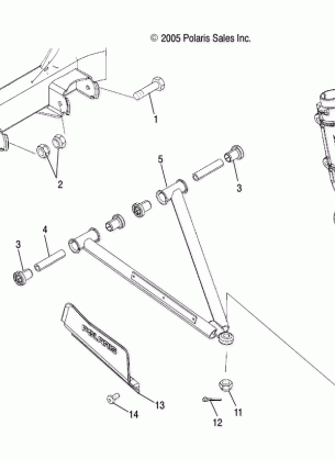 A-ARM FRONT / STRUT MOUNTING - R06RF68AA (4999203249920324B14)