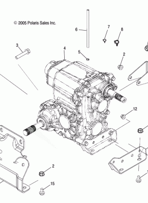 TRANSMISSION MOUNTING - R06RF68AA (4999202259920225B04)