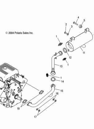 EXHAUST SYSTEM - R05RB63AA (4998179817B02)