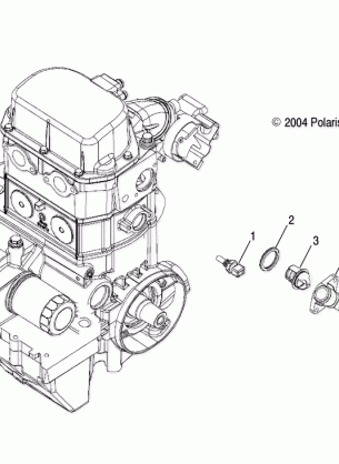 MANIFOLD and THERMOSTAT - R05RD68AA / AB (4998269826D08)