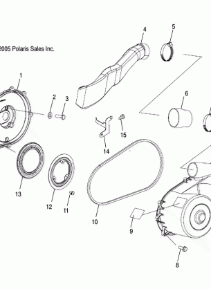 CLUTCH COVER - R05RD68AA / AB (4999202219920221D01)